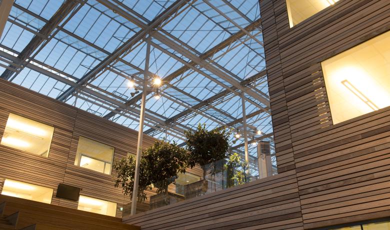 Forzon builds a Venlo atrium with greenhouse technology