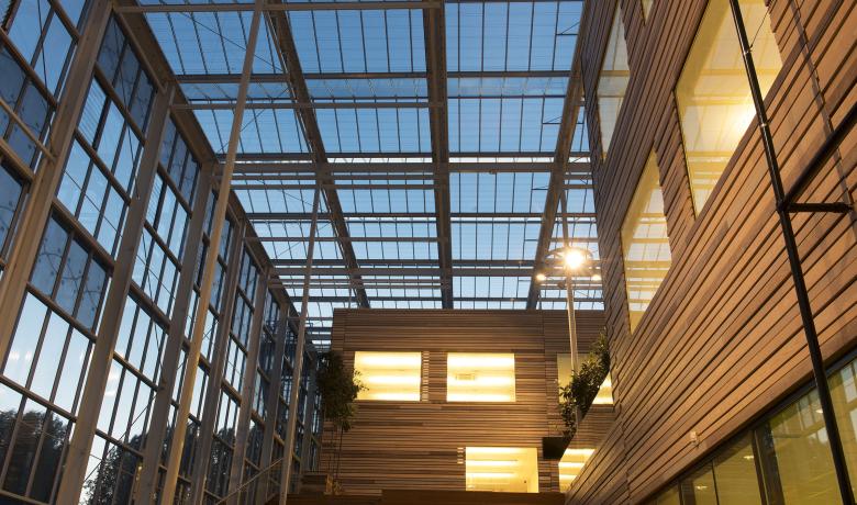 Forzon builds a Venlo atrium with greenhouse technology