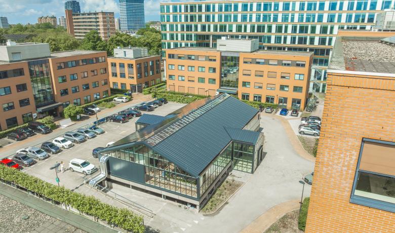 Campus Seven Cities - rooftop restaurant