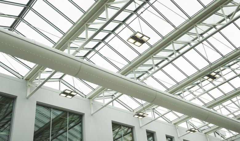 Forzon - thermoflor - Venco Campus Eersel - glass roof - glazen dak - toiture transparante