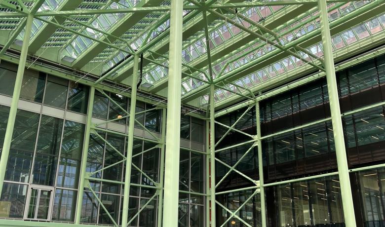 ZIN Brussels - public accessible greenhouse