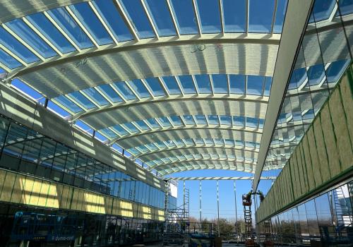 Forzon - Deforche - Willy Naessens - glasdak - toiture transparantie - glass roof