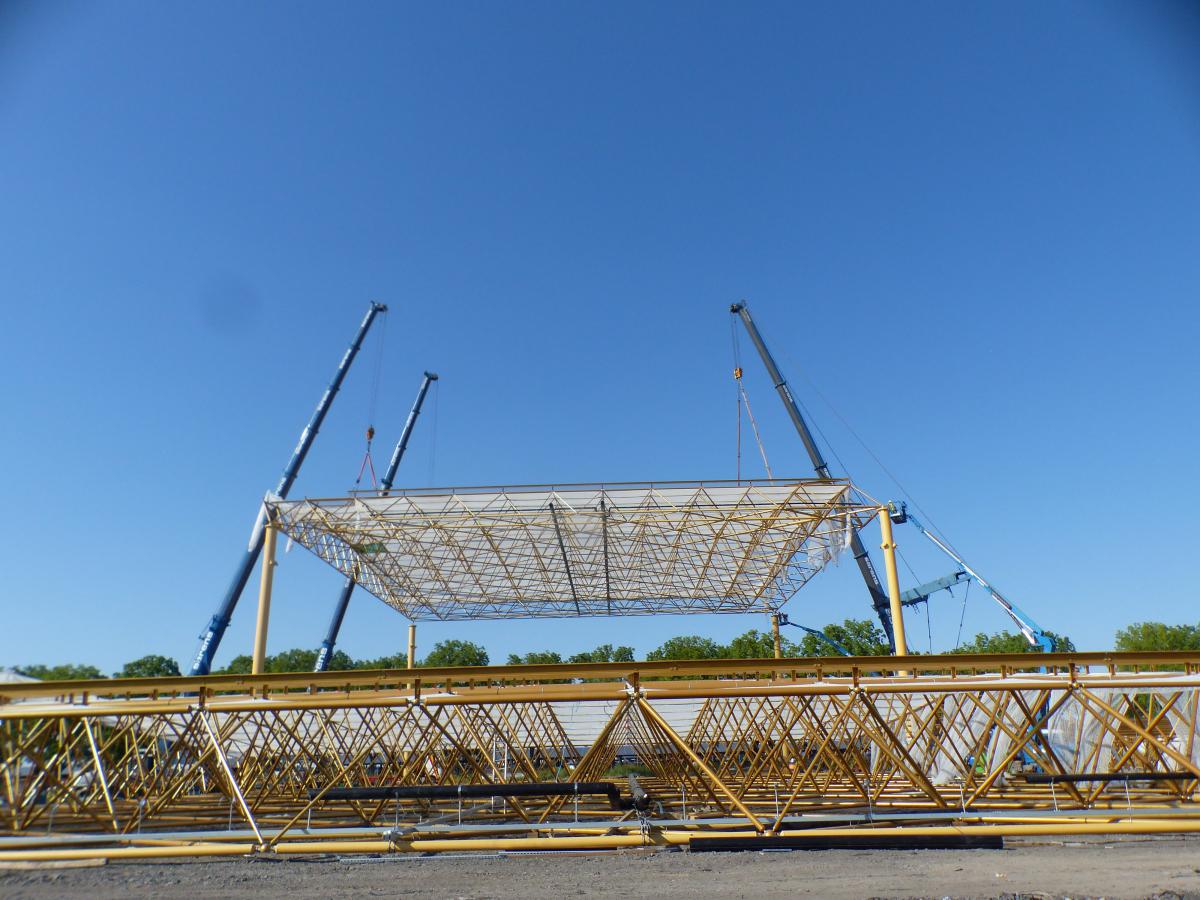 Pairi Daiza - Edenya - biggest tropical greenhouse in the world by Deforche Construction Group Forzon