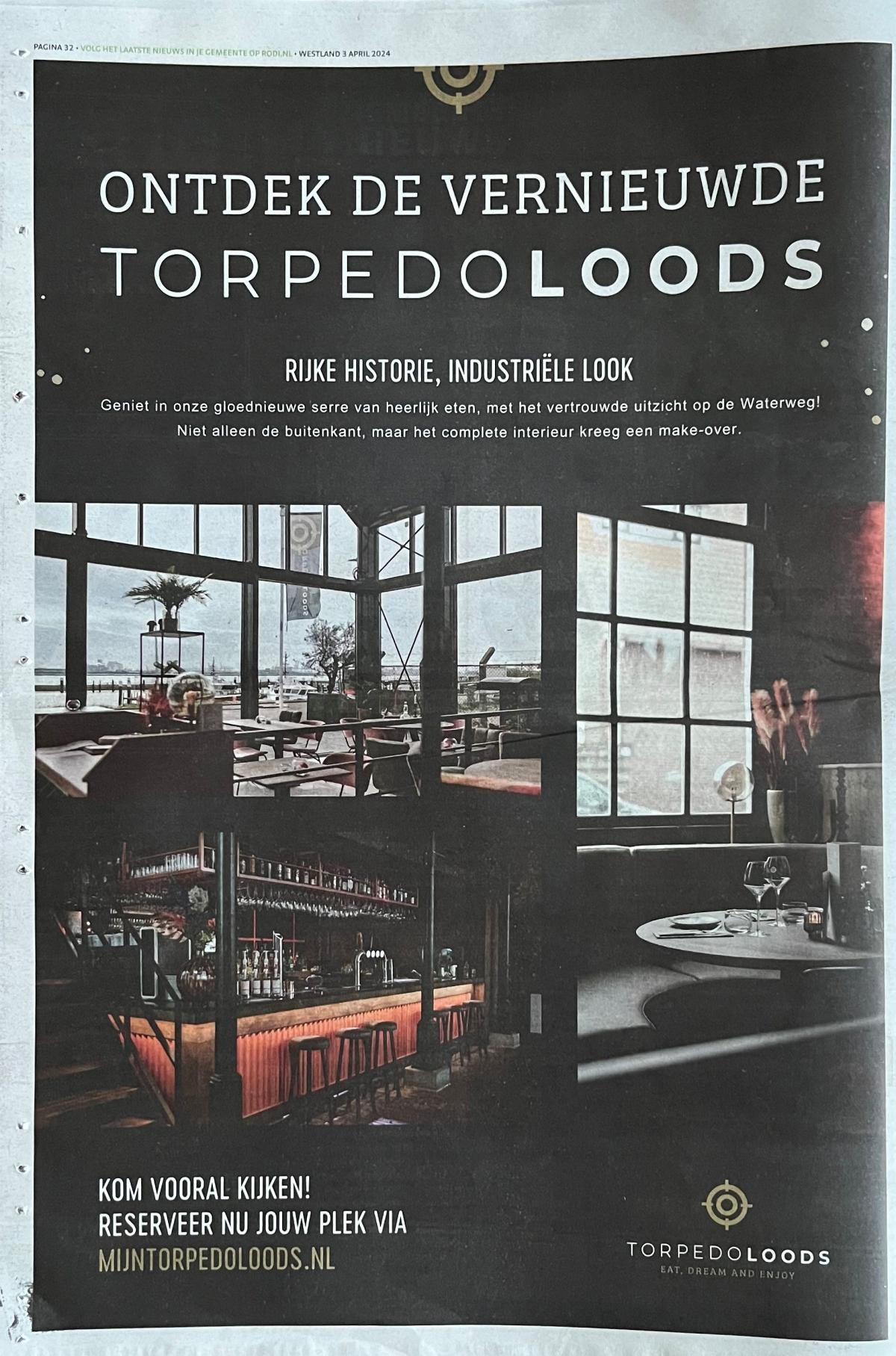 Forzon - Torpedoloods - glasshouse greenhouse for restaurant - serre