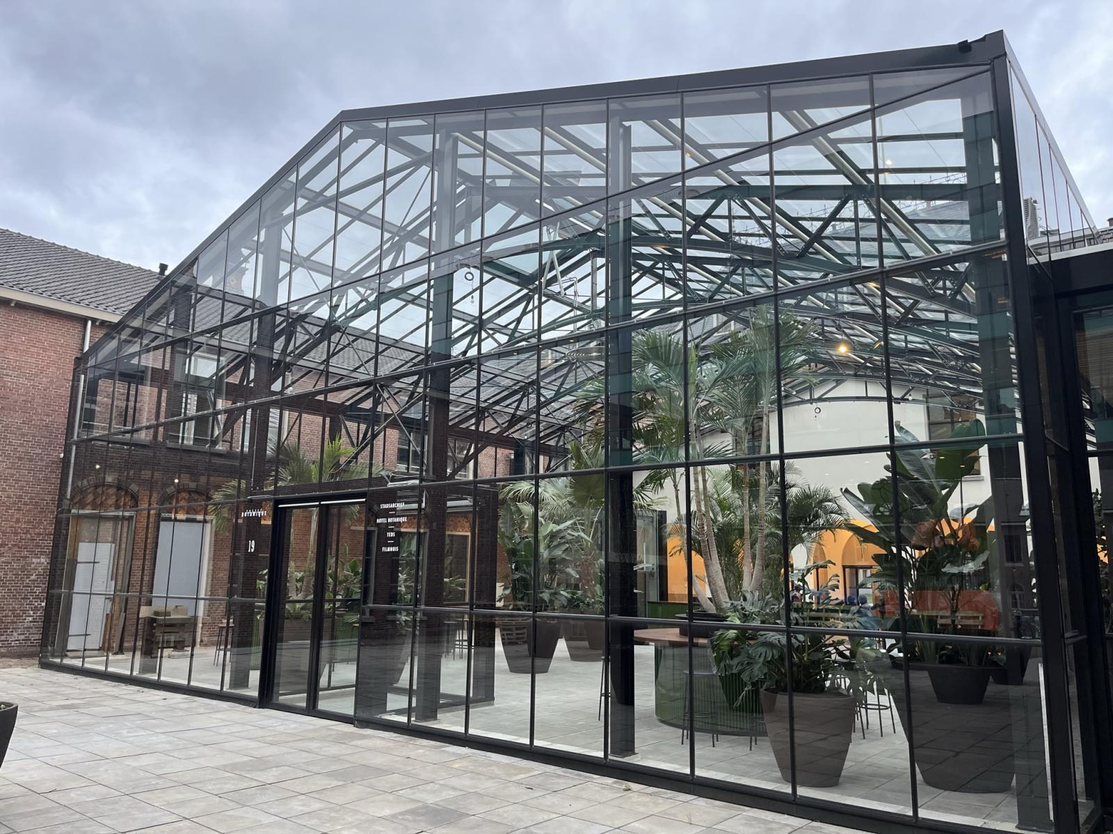 Architectural glass roof structures with unique design by Forzon