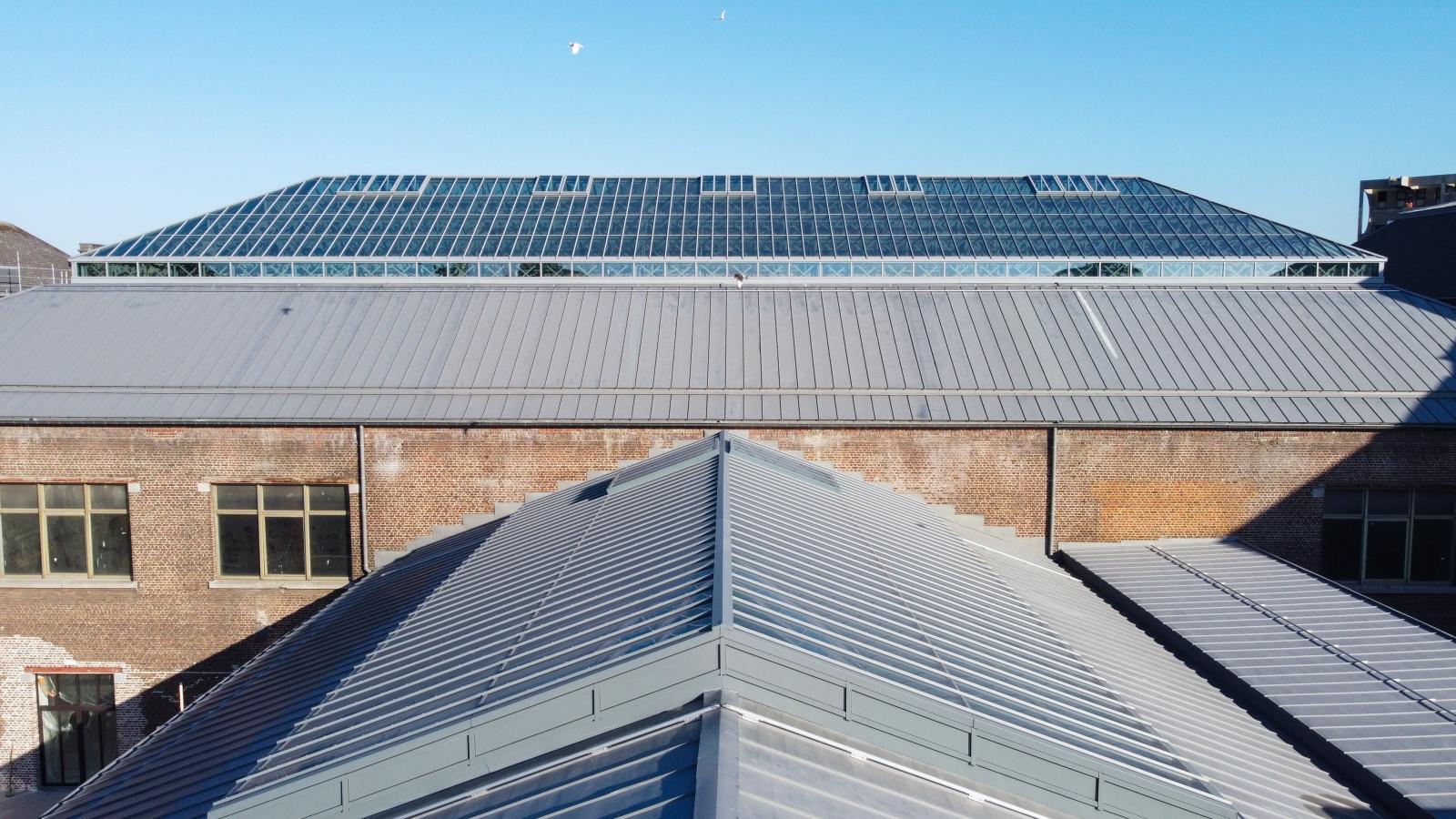 Academic centre Zénobe Gramme - glass roof